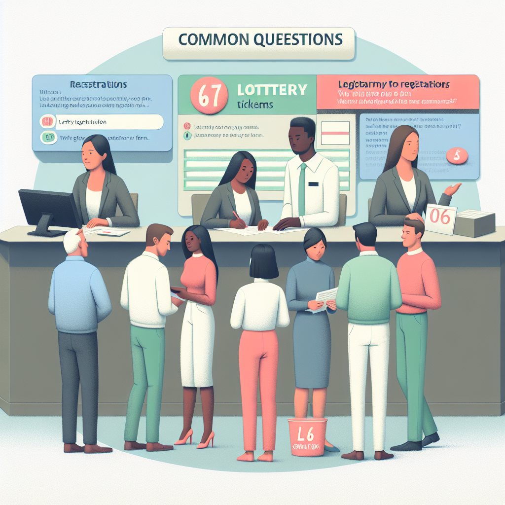 Common Questions about Lottery Registration
